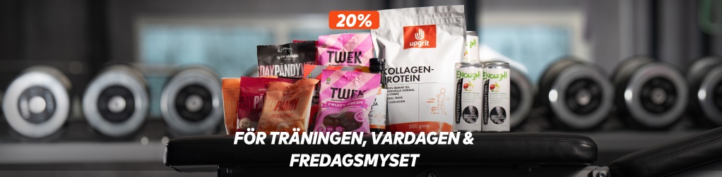 Livsmedel och kosttillskott upp till -20%